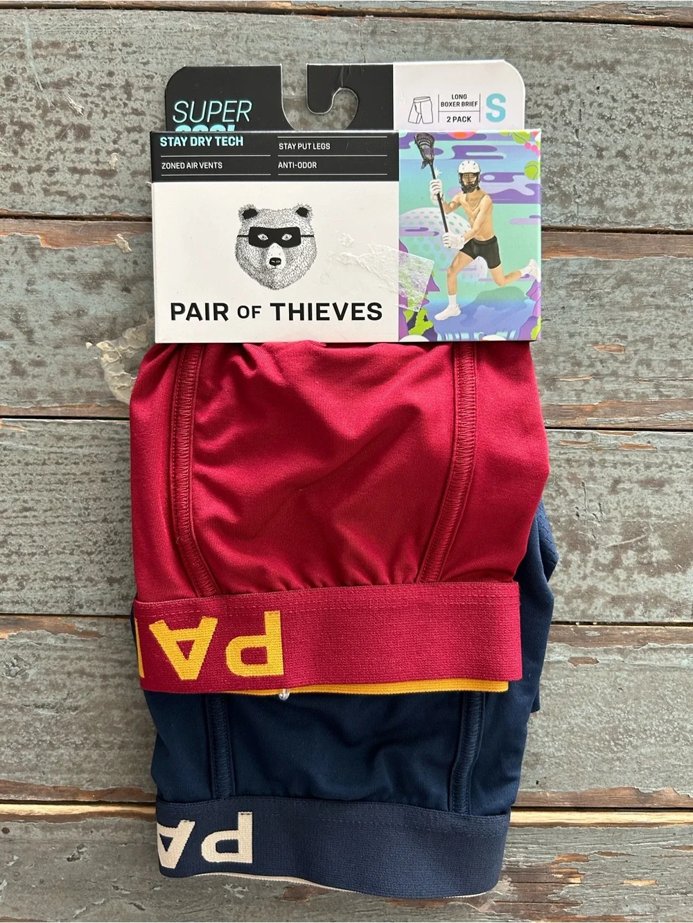 NWT Pair of Thieves Men’s Boxer Briefs 2-Pack & 6-Pack No Show Socks Bundle